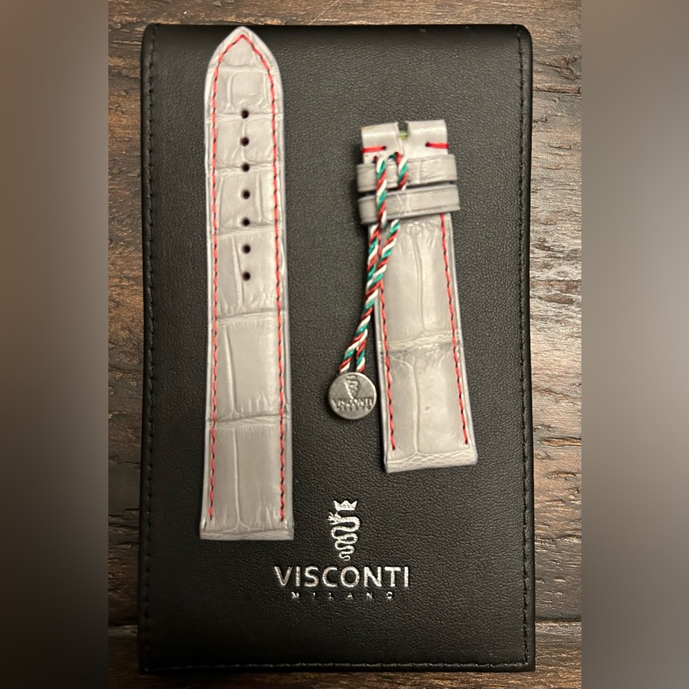 Visconti Leather Watch strap